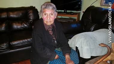 Anciana de Potrero Grande fue trasladada a Fundación Las Rosas
