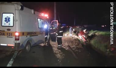 [FOTOS] Falleció conductor accidentado frente a enlace Sarmiento
