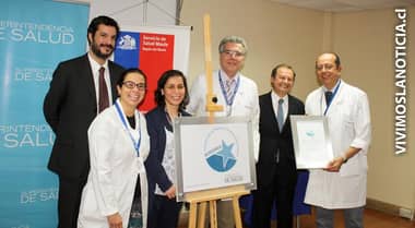 Entregan certificado de acreditación al Hospital de Emergencia de Curicó
