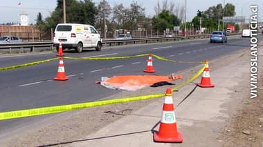 Mujer muere atropellada en ruta 5 sur cerca de Molina