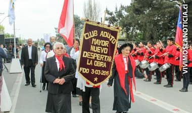Vecinos de La Obra vibraron con  desfile de fiestas patrias