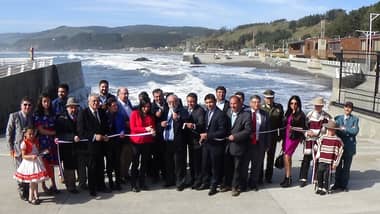 Inauguraron moderna ampliación de la Caleta de Duao