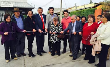 Inauguran pavimentaciones de Población Ignacio Carrera Pinto de Rauco