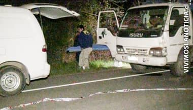 [FOTOS] Chofer ebrio viajó con cadáver de su amigo de acompañante