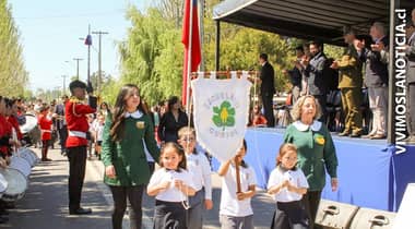 Se realizó segundo desfile en el sector de Tutuquén