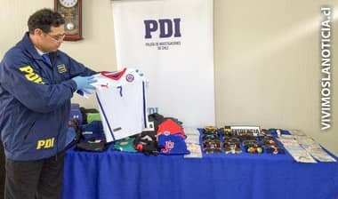 PDI incautó dos millones y medio de pesos en artículos falsificados