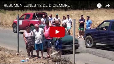 [VIDEO] Resumen informativo lunes 12 de diciembre