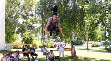 Campeonato de slackline se efectuó en campus Curicó de la UTalca