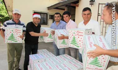 La noche buena llegó a todos los hogares en Sagrada Familia
