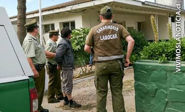 Cayó sospechoso de generar incendio forestal en Llico