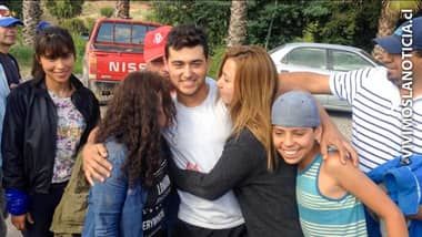 Deportista extraviado pasó la noche en una choza