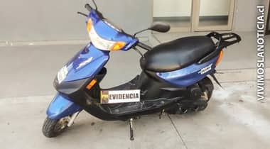 En tiempo récord recuperan moto que había sido robada