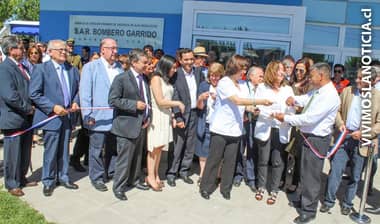 Ministra de Salud inauguró nuevo SAR Bombero Garrido