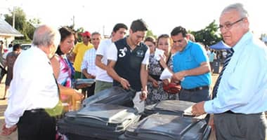 Vecinos de Villa Galilea tienen contenedores para la basura