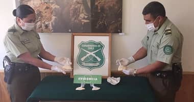 Carabineros detiene a mujer por microtrafico en Chanco
