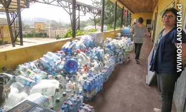 En Nirivilo se concentra ayuda social a los damnificados