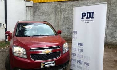 PDI recupera vehículo con encargo que estaba en poder de una mujer