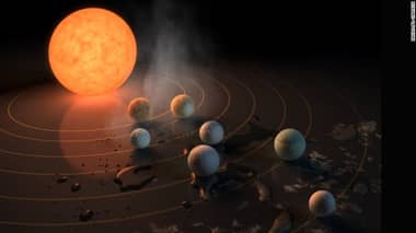 NASA descubre al menos 7 planetas del tamaño de la Tierra