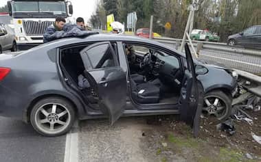 Carabineros detiene asaltantes de ferretería tras persecución