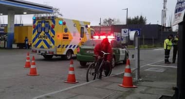 Hombre murió de frío en bencinera curicana