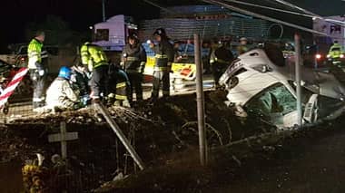 Violento choque en la ruta 5 Sur al ingreso norte de Curicó