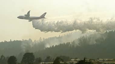 SuperTanker no fue autorizado para combatir incendios en Estados Unidos