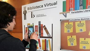 Ingeniería Civil en Bioinformática de la UTALCA incorporó novedosa herramienta QR-Books