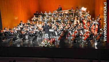 Concierto de orquesta sinfónica puso toque de calidez al invierno