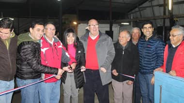 Club de rayuela “El Progreso” inaugura techumbre