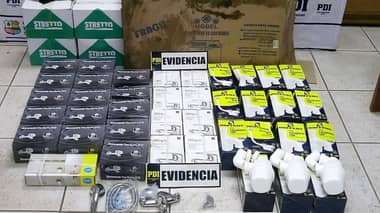 Detenida mujer que reducía especies robadas a constructora