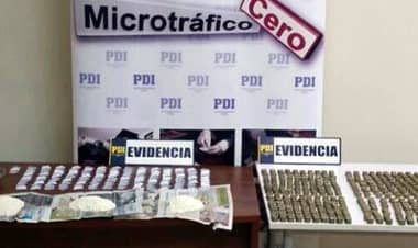 PDI detiene a mujer que usaba menores para vender drogas frente a colegio