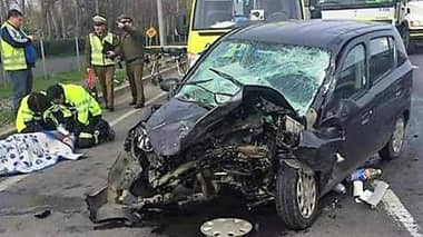 Conductora molinense falleció en choque carretero