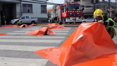 Con impactante despliegue promueven campaña “este 18 cuida tus límites”