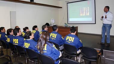Detectives se capacitaron en el combate de incendios forestales