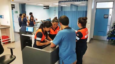 Urgencia Primaria de Curicó responde a intoxicación masiva de trabajadores