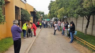 Cesfam Central realiza simulacro de emergencias químicas