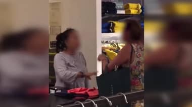 [VIDEO] Perry Ellis respaldó a vendedora que no quiso cambiar producto y fue ofendida por clienta