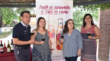 Los Vikings 5 y María José Quintanilla coronarán primera Fiesta del Espumante