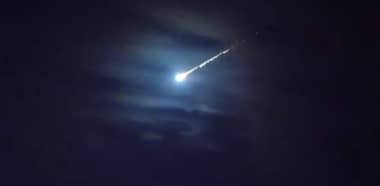 [VIDEO] Registran caída de luminoso bólido en los cielos de Antofagasta