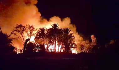 Incendio consume casas patronales en “El Carmelo” de Hualañé