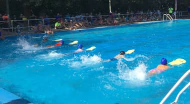 Cerraron los cursos de natación en las piscinas del estadio