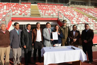 La Granja es el único estadio con certificación de seguridad en el país