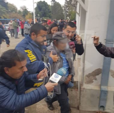 Familiares de niña presuntamente secuestrada en Licantén, llegan al Tribunal de Garantía