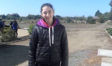 Talquina Emilia Bugueiro compite en el Panamericano de Gimnasia Rítmica de Medellín