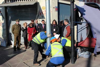 Municipalidad combatirá delitos con cámara en calle O' Higgins con Montt