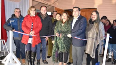 Vecinos de villa San Sebastián están felices con su nueva sede social