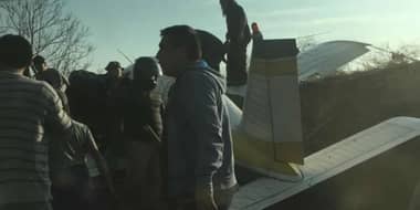 [AHORA] Avioneta cayó en el lado sur del aeródromo Tobalaba