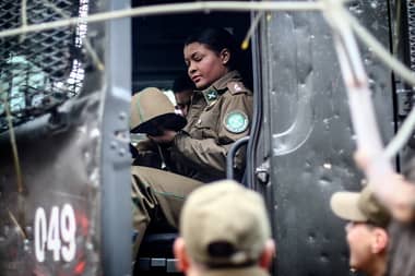 La historia tras la oficial haitiana que llegó a Carabineros