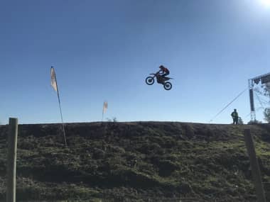 Lucas Hamilton tuvo una excelente actuación en el Campeonato Nacional “Bel Ray” de Motocross