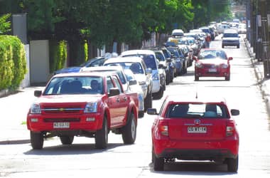 Complejo "súper lunes" por vuelta a clases en Curicó